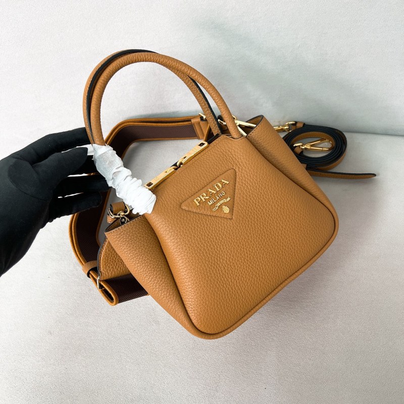 Leather Mini Handbag“19.5*18*9CM”-0811=