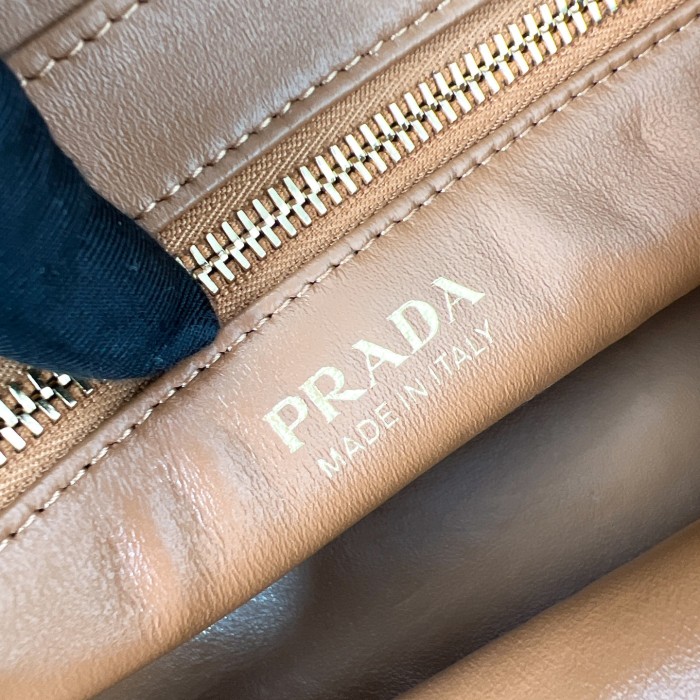 Medium leather top-handle bag“29*14*8.5CM”-0801=