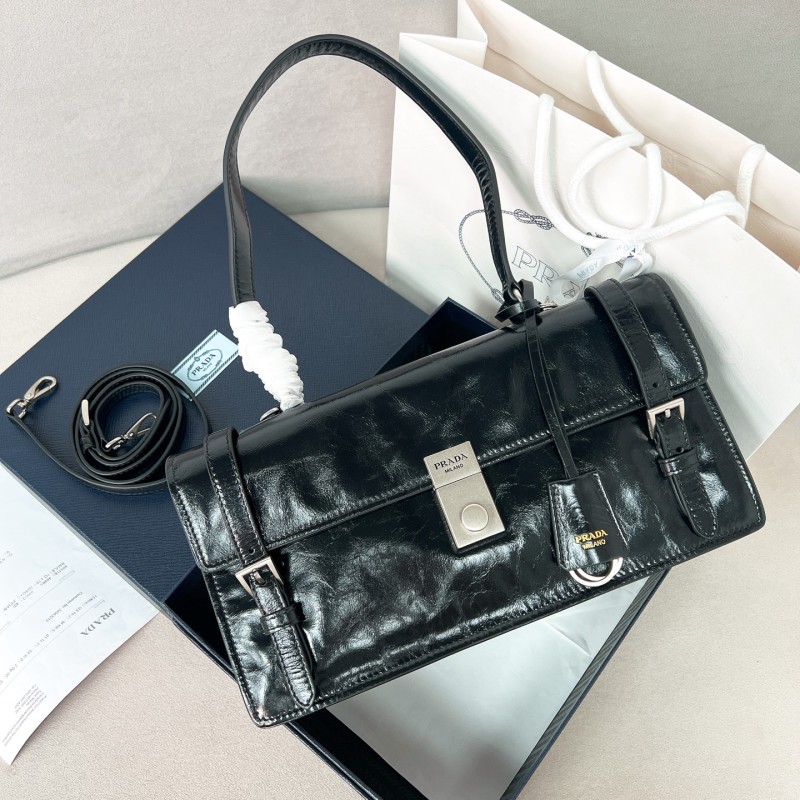Leather Shoulder Bag“32*16.5*10CM”-0811=