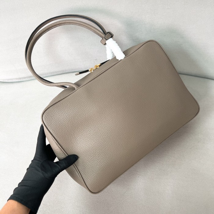 Large leather top-handle bag“35*23*10CM”-0821=