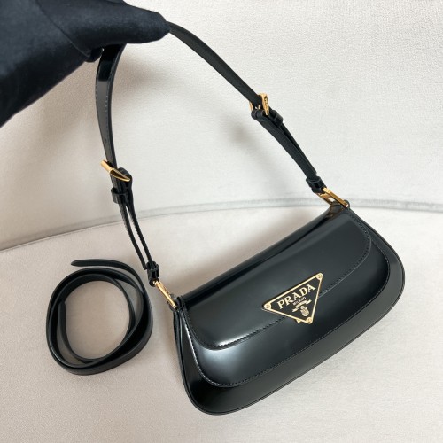 Leather Shoulder Bag“24*11*4CM”-089=