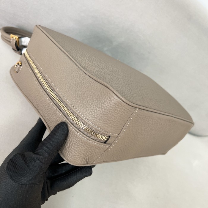 Large leather top-handle bag“35*23*10CM”-0821=
