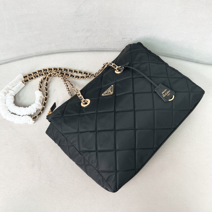 Re-edition1995 Chaine Re-Nylon Tote Bag“35*25*9.5CM”-089=
