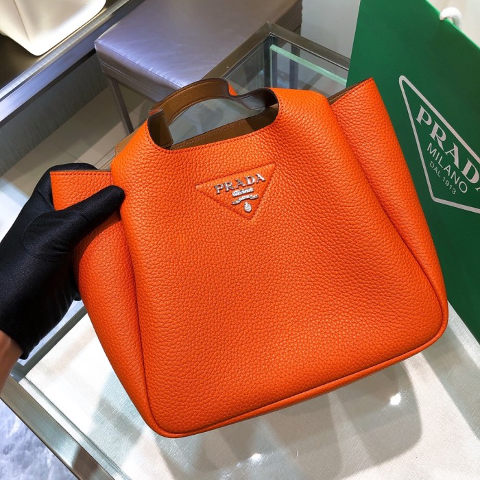 Leather Tote Bag“25*21.5*14CM”-089=