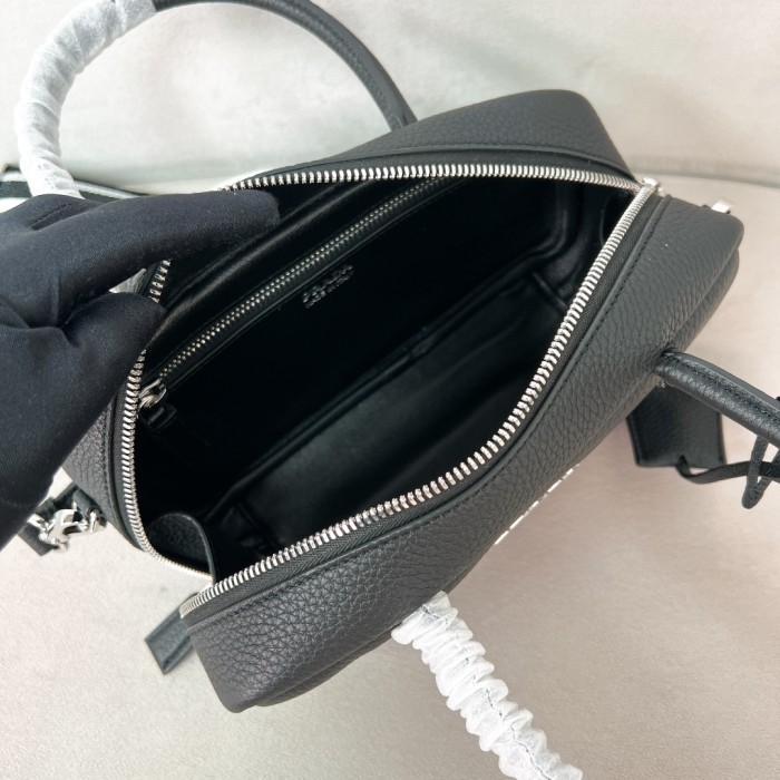 Logo-Embellished Leather Mini Bag“24*12*8.5CM”-0811=