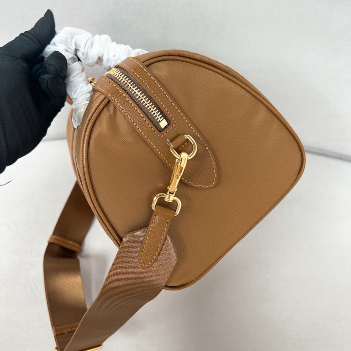 Re-Edition 1978 Medium Re-Nylon And Saffiano Leather Top-Handle Bag“31*16*17CM”-089=