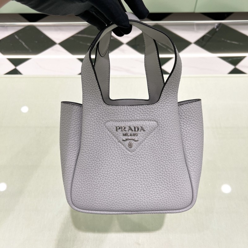 Medium Leather Tote Bag“18*15.5*10CM”-089=