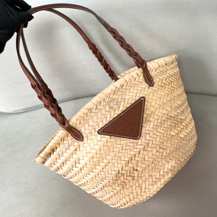 Palmito & Vitello Woven Tote Bag“25*25*18CM”-0811=