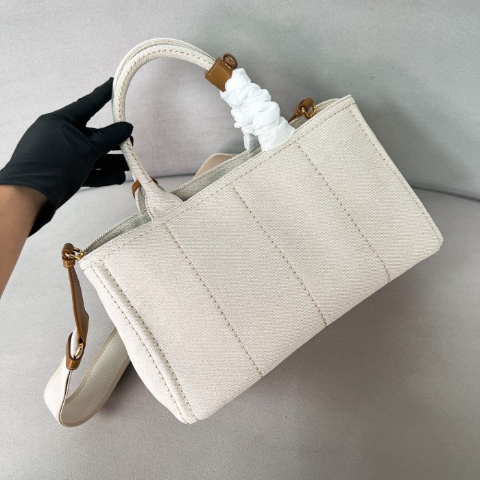 Jardinière large linen blend handbag“33*20*18CM”-089=