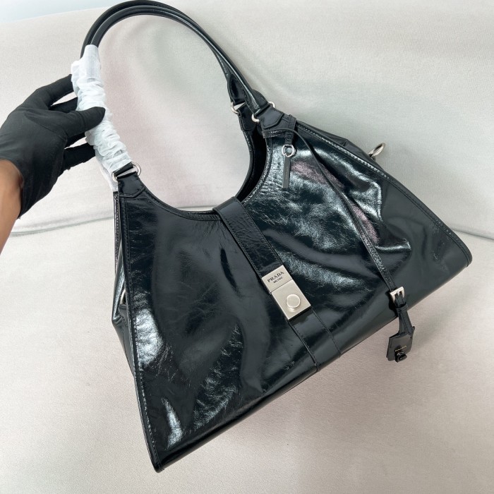 Leather Tote Bag“39*24.5*14CM”-0811=