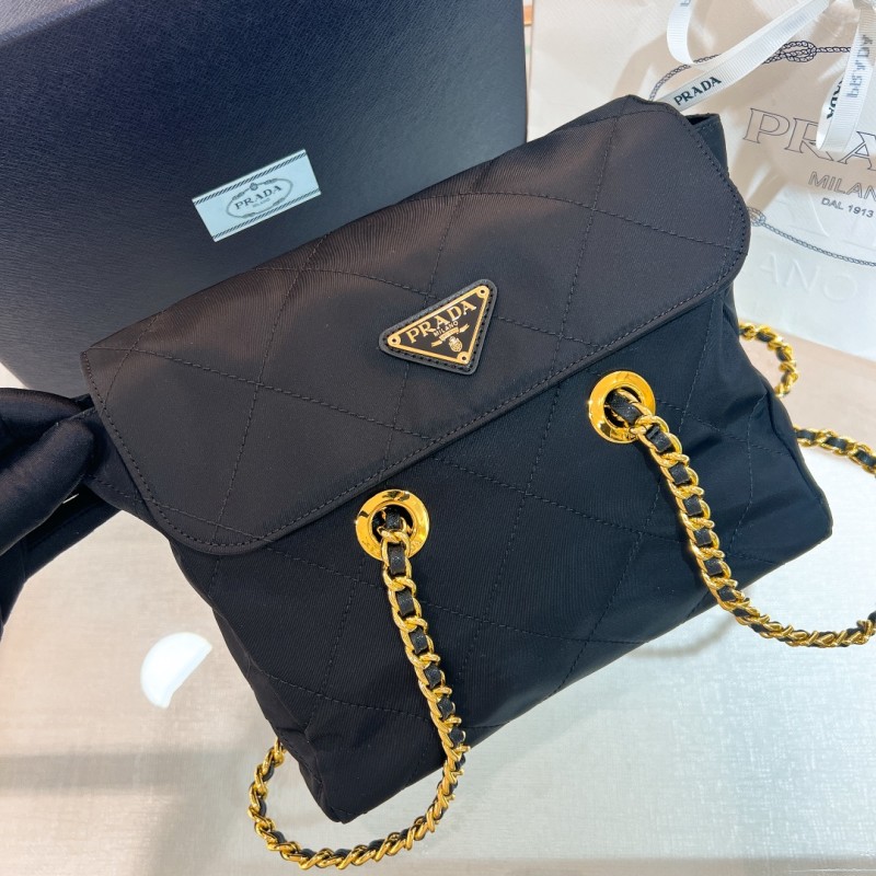 Re-Edition 1995 Chaine Re-Nylon Tote Bag“26*18*6CM”-008=