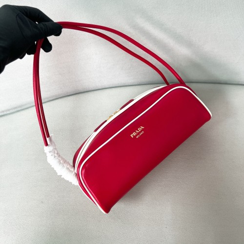 Swing Smooth Leather Shoulder Bag“28*11.5*10CM”-089=