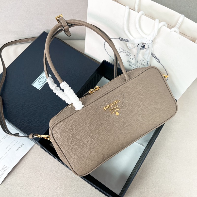 Medium leather top-handle bag“29*14*8.5CM”-0801=