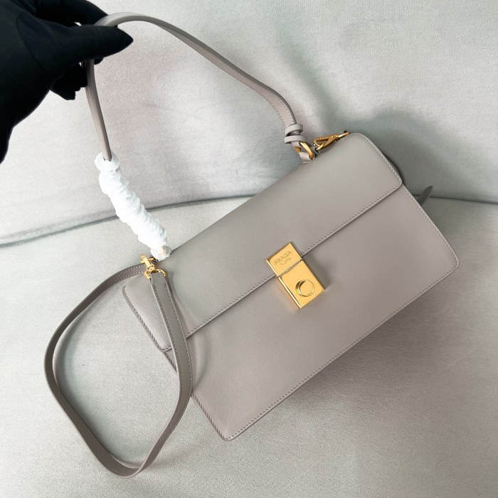 Soft Sound Medium Leather Shoulder Bag“28*16*10CM”-0821=