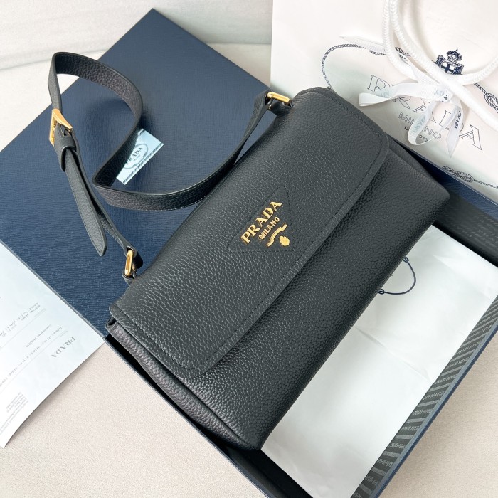 Small Leather Shoulder Bag“26*14*9.5CM”-089=