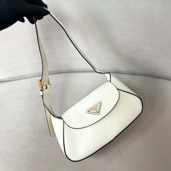 Leather Shoulder Bag“25*5.5CM”-089=