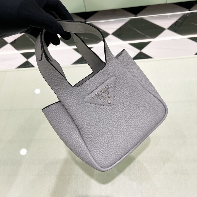 Medium Leather Tote Bag“18*15.5*10CM”-089=
