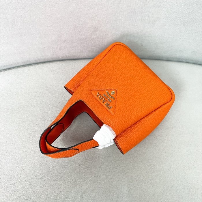 Leather Mini Handbag“15.5*18*10CM”-088=