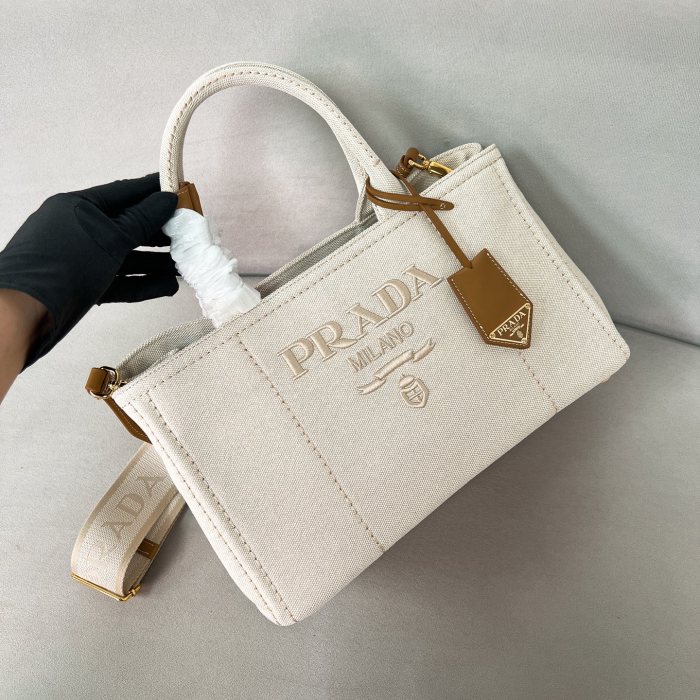 Jardinière large linen blend handbag“33*20*18CM”-089=