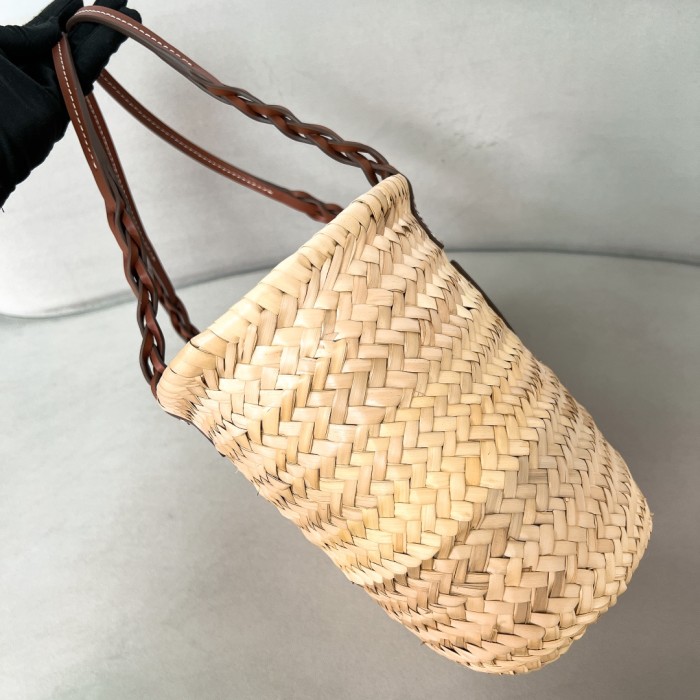 Palmito & Vitello Woven Tote Bag“25*25*18CM”-0811=