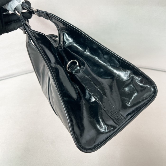 Leather Tote Bag“39*24.5*14CM”-0811=