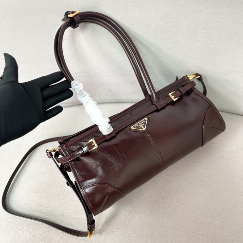 Bonnie medium leather handbag“32*15.5*12CM”-0811=