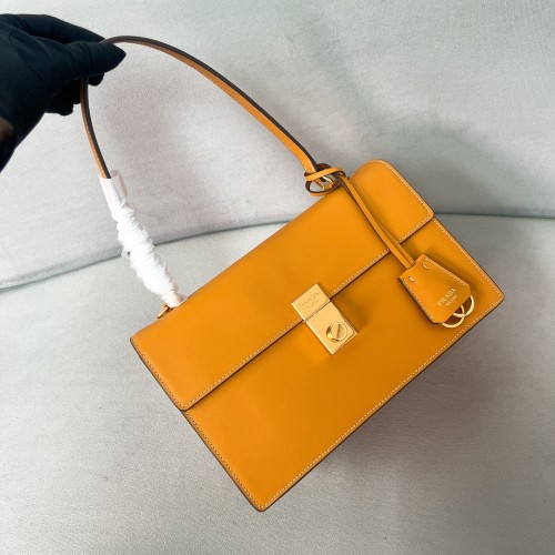Soft Sound Leather Shoulder Bag“28*16*10CM”-0821=