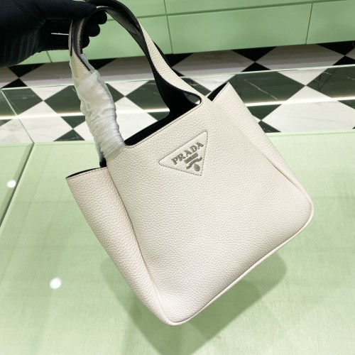 Leather Tote Bag“25*21.5*14CM”-089=