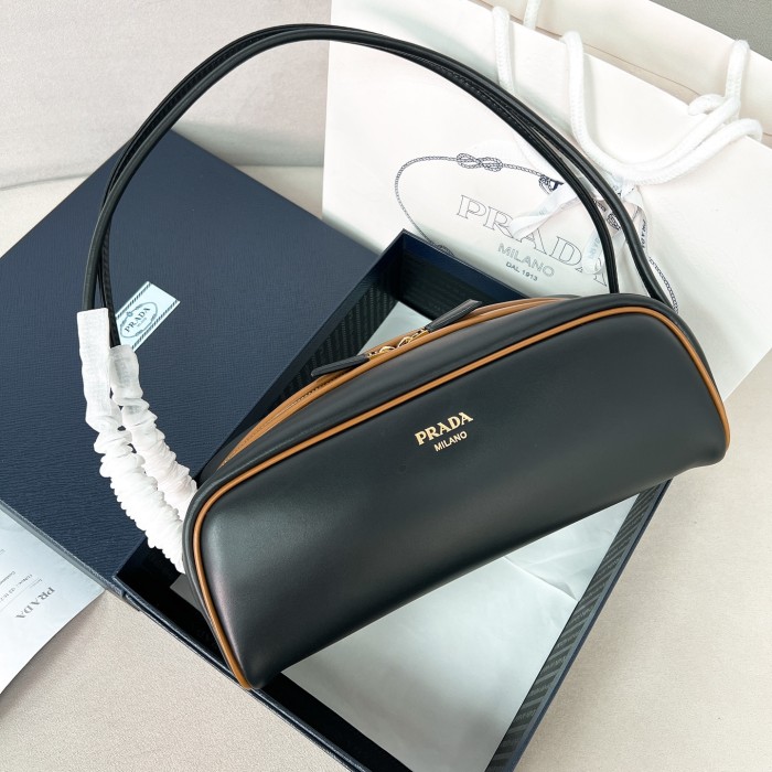 Swing Smooth Leather Shoulder Bag“28*11.5*10CM”-089=