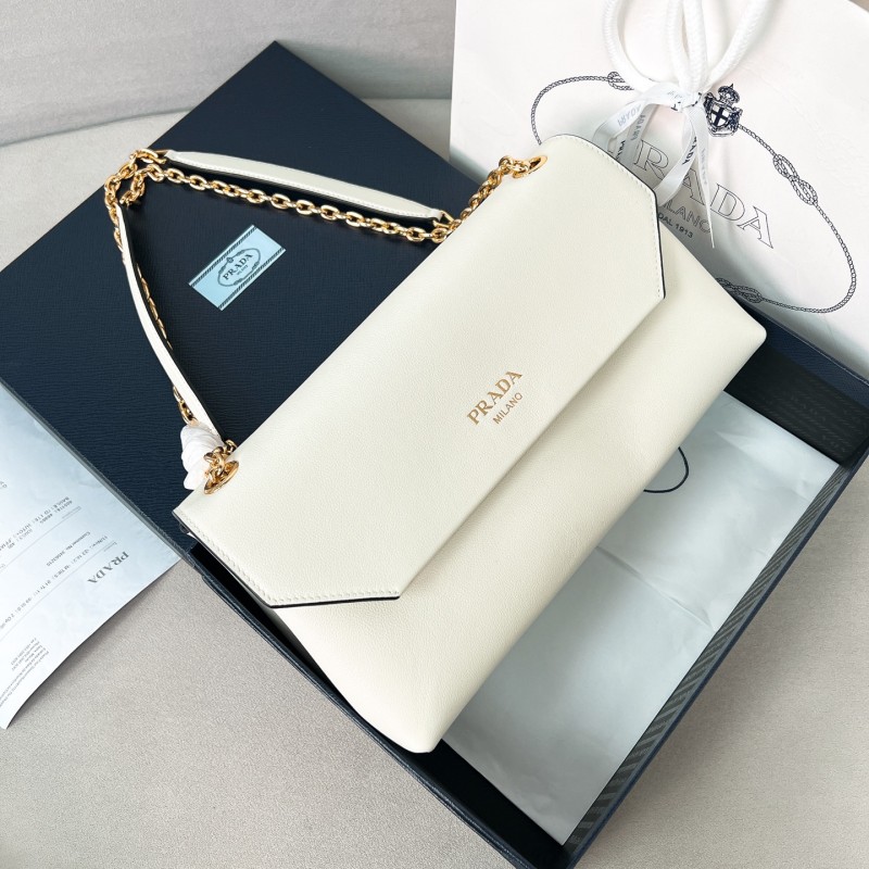 Doux Medium Leather Shoulder Bag“29*16*9.5CM”-0811=