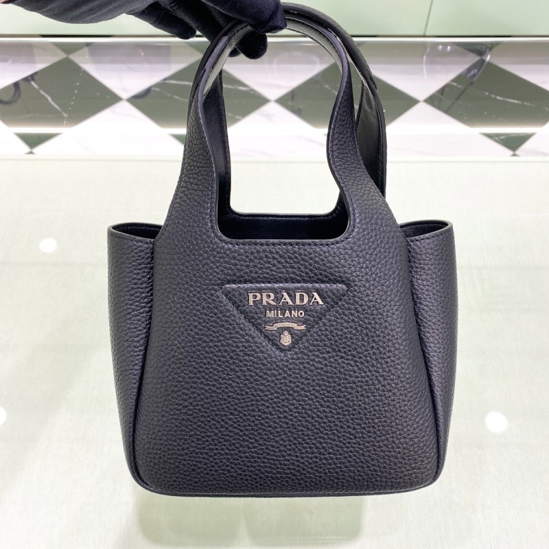 Medium Leather Tote Bag“18*15.5*10CM”-089=