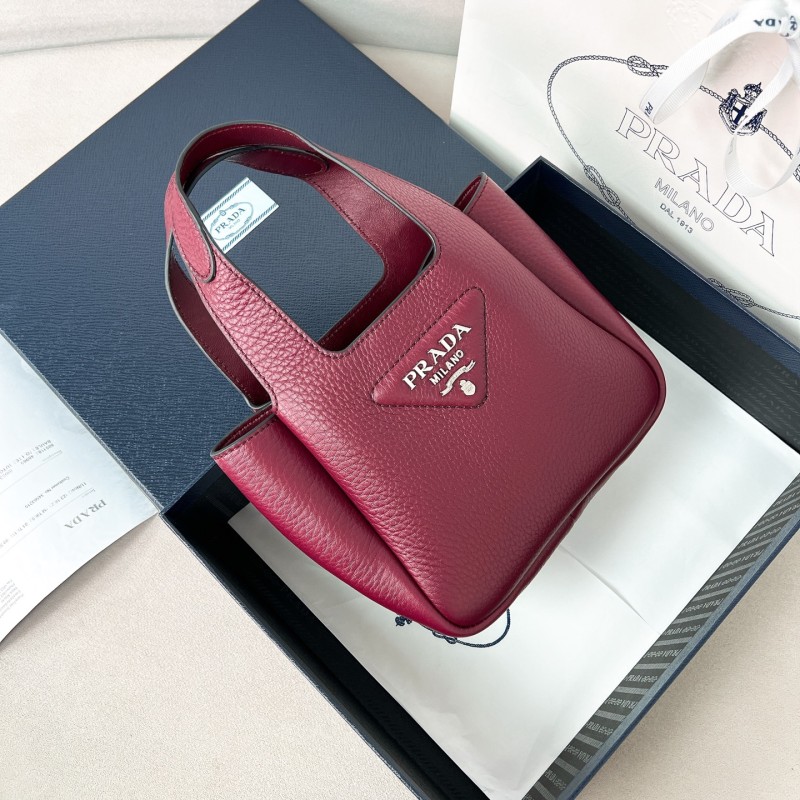 Mini leather handbag“15.5*18*10CM”-088=