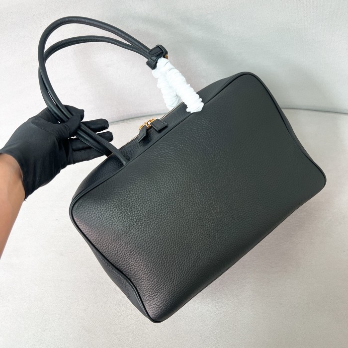 Large leather top-handle bag“35*23*10CM”-0821=