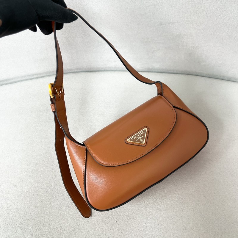 Leather Shoulder Bag“25*5.5CM”-089=