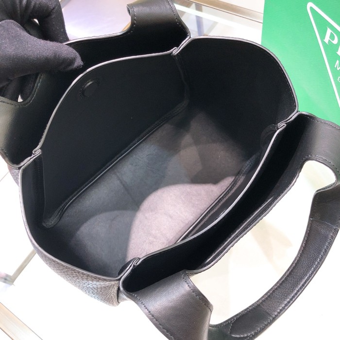 Leather Tote Bag“25*21.5*14CM”-089=