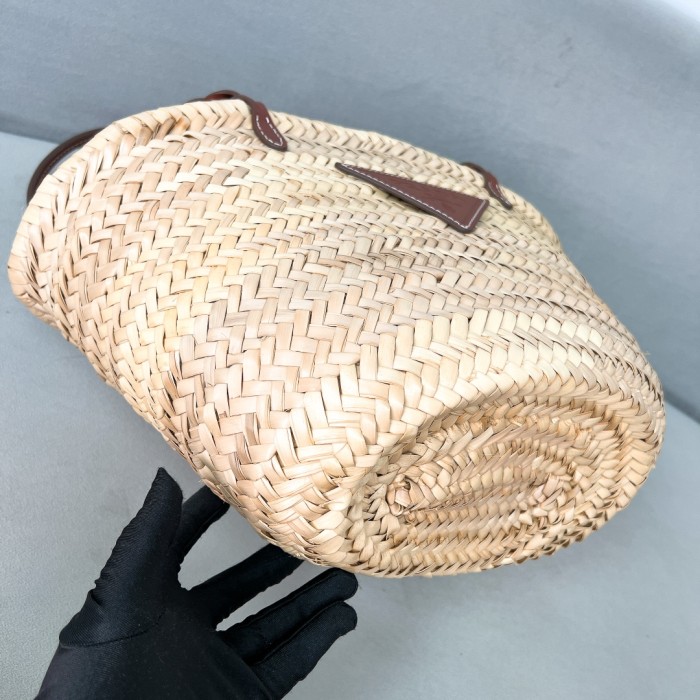 Palmito & Vitello Woven Tote Bag“25*25*18CM”-0811=