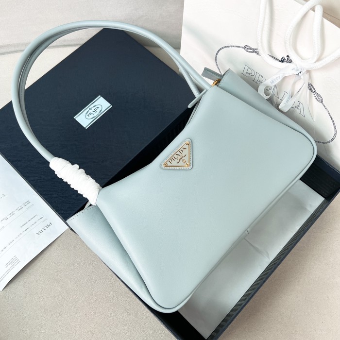 Darling Medium Leather Shoulder Bag“28*18*11CM”-0801=