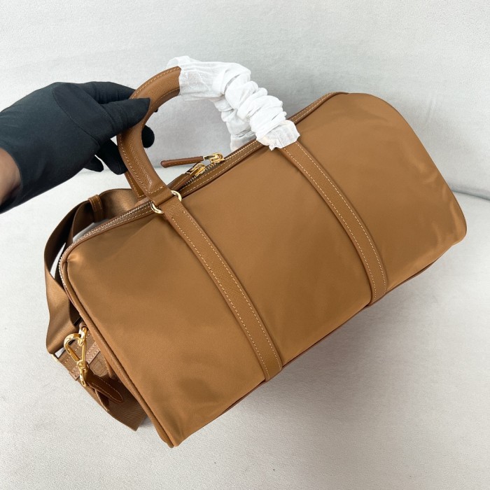 Re-Edition 1978 Medium Re-Nylon And Saffiano Leather Top-Handle Bag“31*16*17CM”-089=