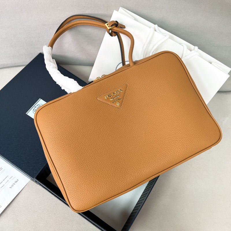 Large leather top-handle bag“35*23*10CM”-0821=