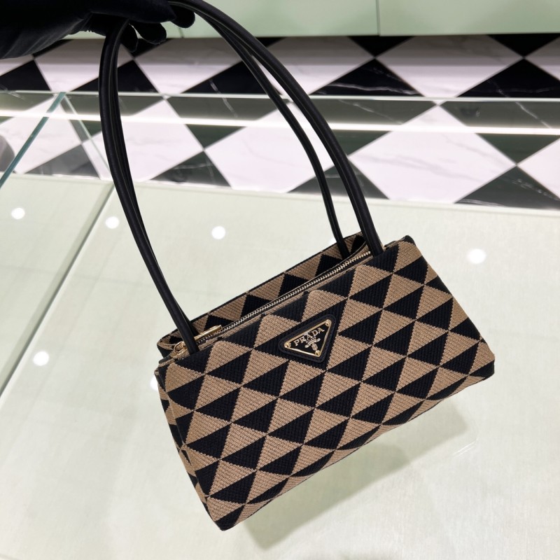 Symbole Embroidered Tote Bag“25*13*13.5CM”-088=