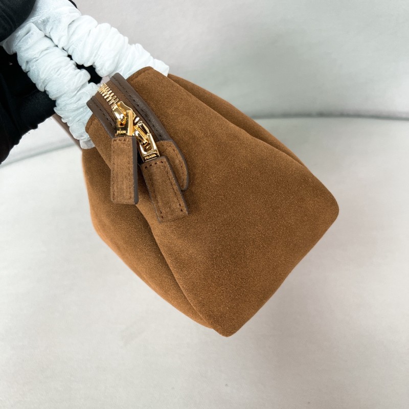 Darling Medium Suede Shoulder Bag“28*18*11CM”-0801=