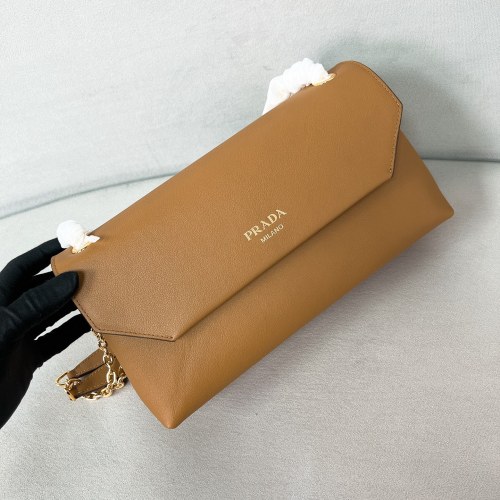 Doux Medium Leather Shoulder Bag“29*16*9.5CM”-0811=