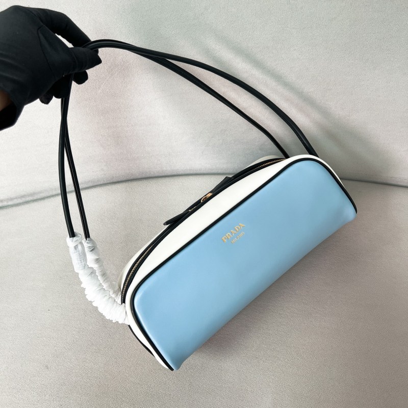 Swing Smooth Leather Shoulder Bag“28*11.5*10CM”-089=