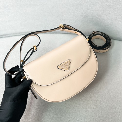 Arqué LeatherShoulder Bag With Flap“22*17*5.5CM”-089=