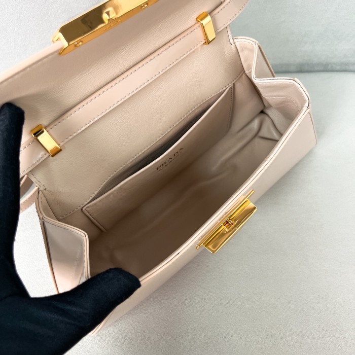 Brushed Leather Handbag“28.5*14*7CM”-0501=