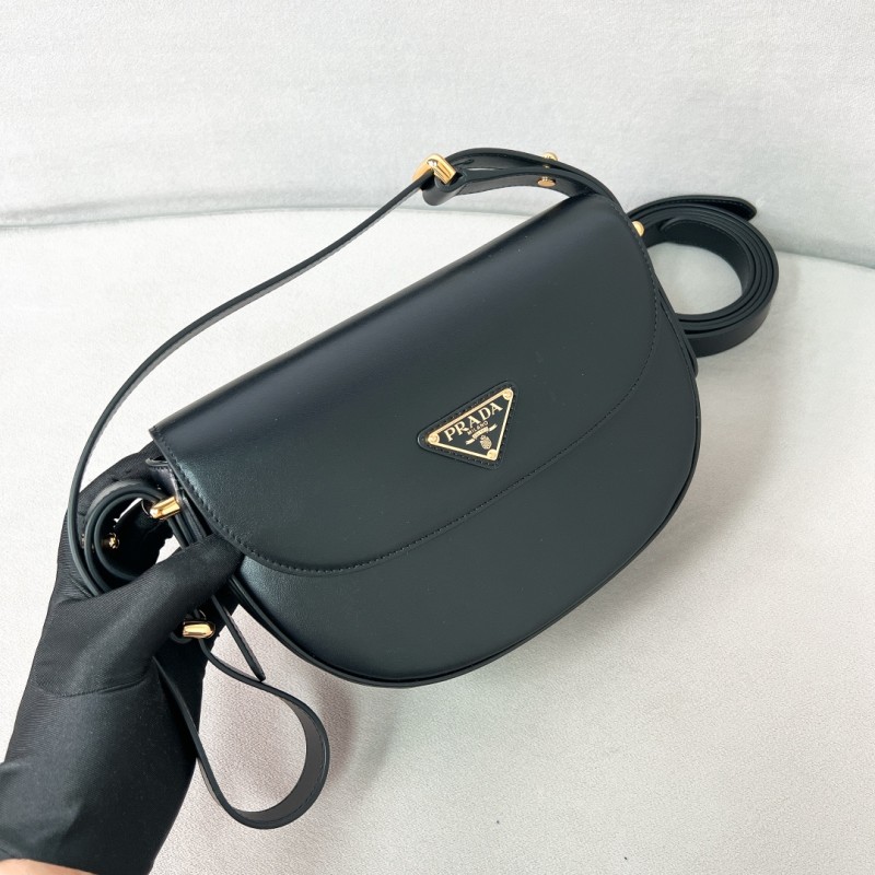 Arqué LeatherShoulder Bag With Flap“22*17*5.5CM”-089=