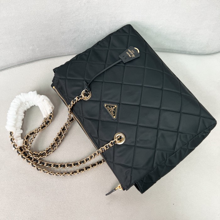 Re-edition1995 Chaine Re-Nylon Tote Bag“35*25*9.5CM”-089=
