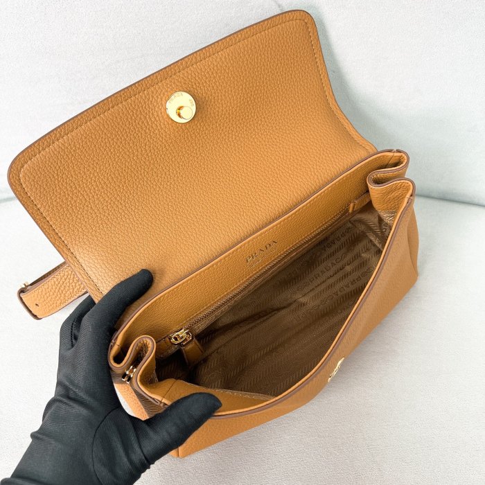 Small Leather Shoulder Bag“26*14*9.5CM”-089=