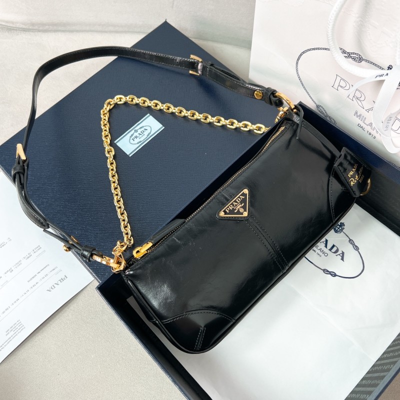 Re-Edition 2002 Small Leather Shoulder Bag“26*11.5*6CM”-087=