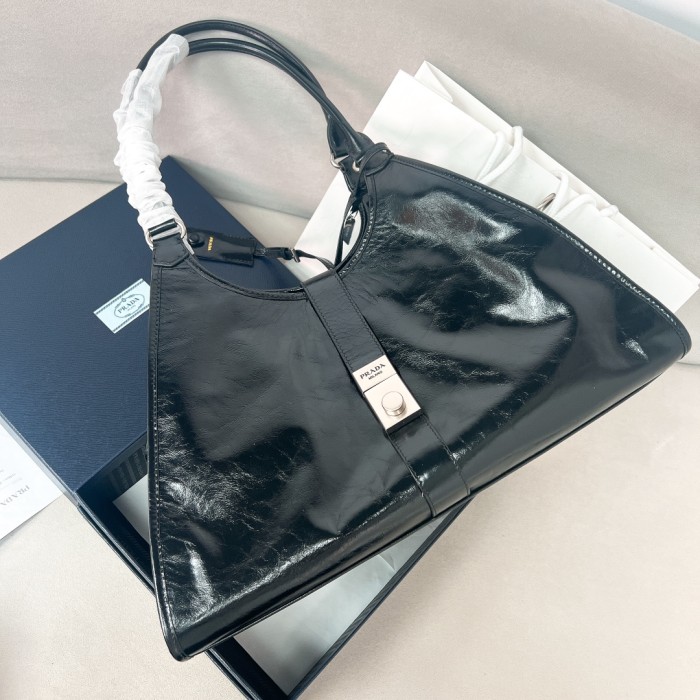 Leather Tote Bag“39*24.5*14CM”-0811=